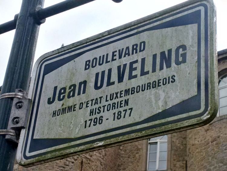 Jean Ulveling FileLuxembourg Boulevard Jean Ulveling nom de ruejpg