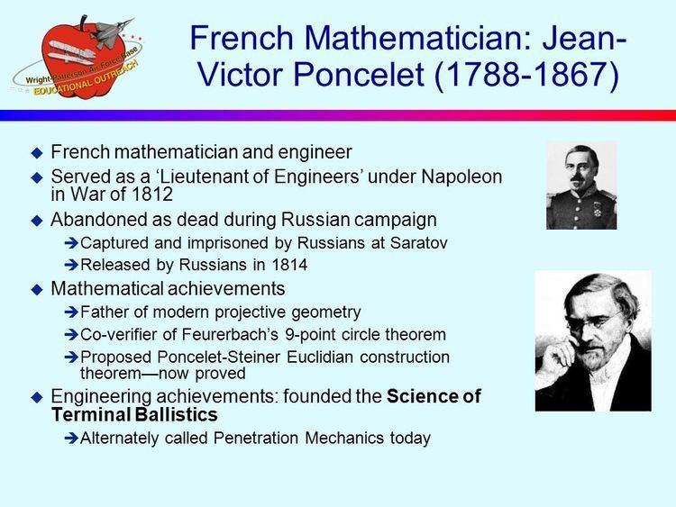 Jean-Victor Poncelet The Air Force Research Laboratory AFRL ppt video online download