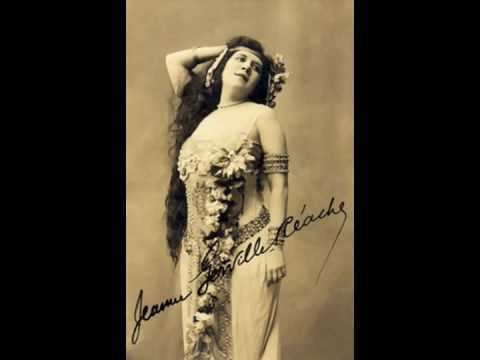 Jeanne Gerville-Réache French Contralto Jeanne GervilleRache Samson et Dalila 1909