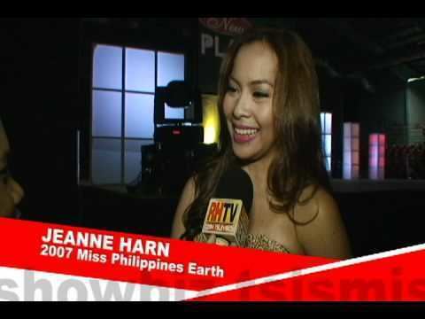 Jeanne Harn RHTV SHOWBIZ TSISMIS Interview with Miss Earth Philippines 2007