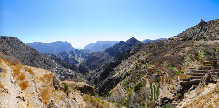 Jebel Akhdar (Oman) httpsuploadwikimediaorgwikipediacommons77