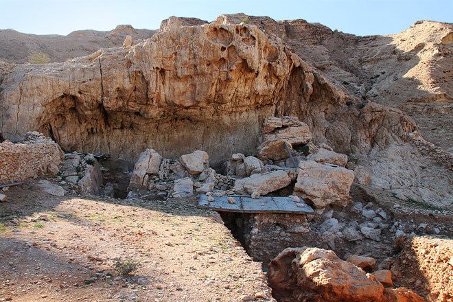Excavation site FAY-NE1 at Jebel Faya