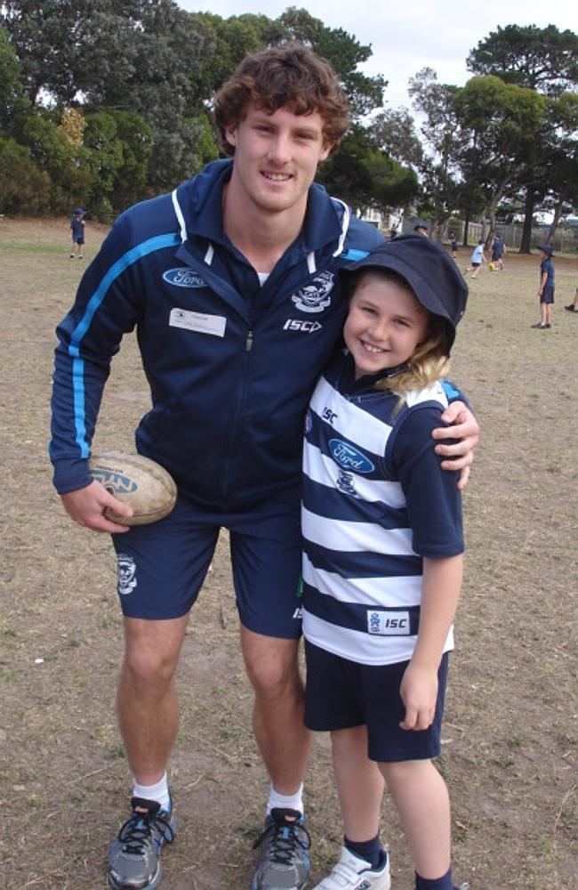 Jed Bews Jed Bews son of former Geelong captain Andrew to make