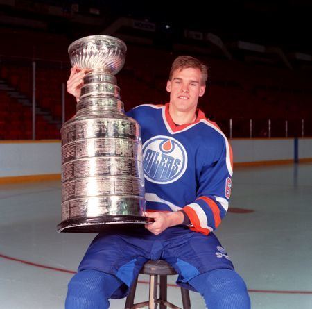 Jeff Beukeboom 198687 Jeff Beukeboom Edmonton Oilers Game Worn Jersey