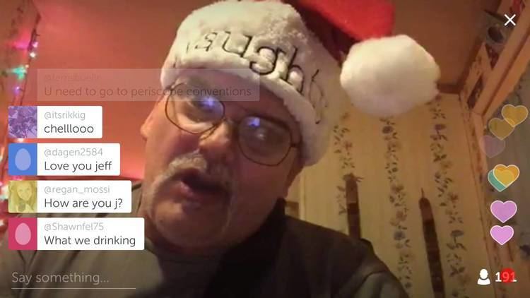 Jeff Curro Jeff the Drunk Curro Coughs on Periscope YouTube