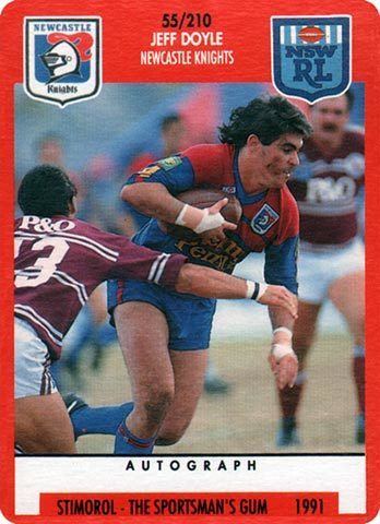 Jeff Doyle (rugby league) The Greatest Game of All Rugby League Cards Jeff Doyle