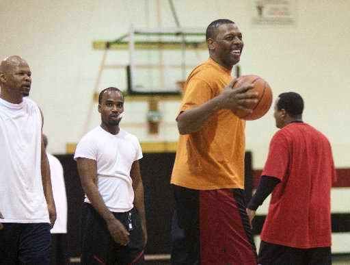 Jeff Grayer Former NBA player Jeff Grayer remains active in basketball