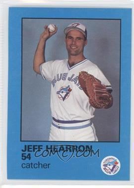 Jeff Hearron 1986 Toronto Blue Jays Fire Safety Base 54 Jeff Hearron