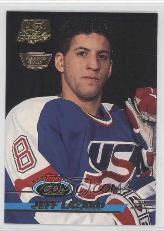 Jeff Lazaro imgcomccomiHockey199394ToppsStadiumClubT