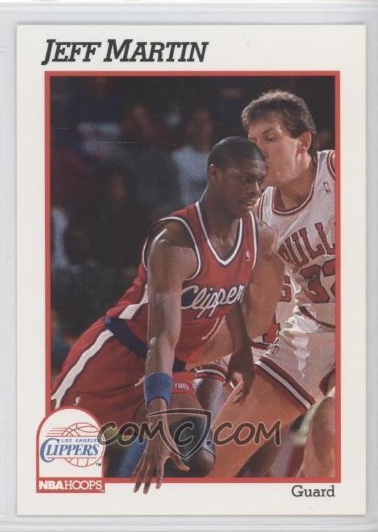 Jeff Martin (basketball) 199192 NBA Hoops Base 95 Jeff Martin COMC Card Marketplace