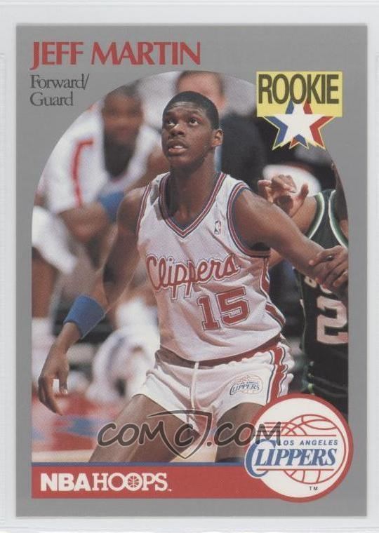 Jeff Martin (basketball) 199091 NBA Hoops Base 148 Jeff Martin COMC Card Marketplace