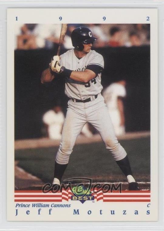 Jeff Motuzas 1992 Classic Best Minor League Base 386 Jeff Motuzas COMC