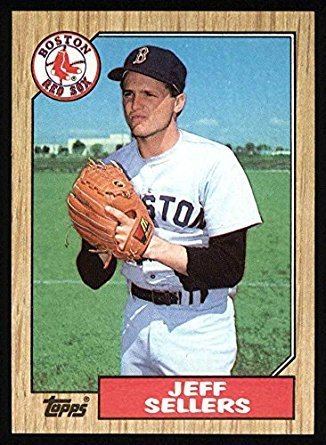 Jeff Sellers Amazoncom 1987 Topps 12 Jeff Sellers Boston Red Sox Baseball