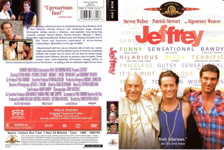 Jeffrey (1995 film) Jeffrey 1995 WS R1 Movie DVD CD Label DVD Cover Front Cover