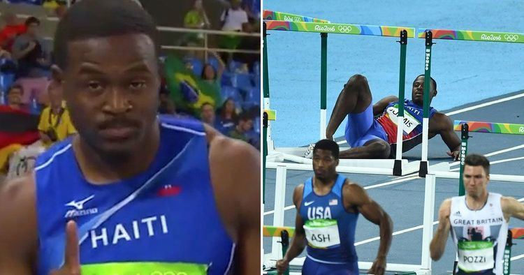 Jeffrey Julmis Rio 2016s funniest moment Clumsy 110m hurdler suffers swiftest