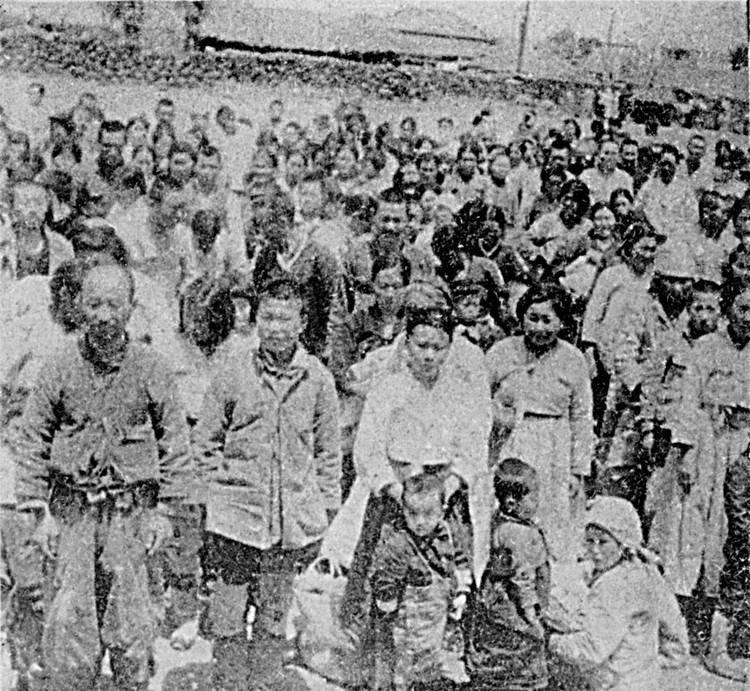 Jeju uprising PHOTOS OF THE JEJU UPRISING APR 3 1948 Provided by Gwisook Gwon