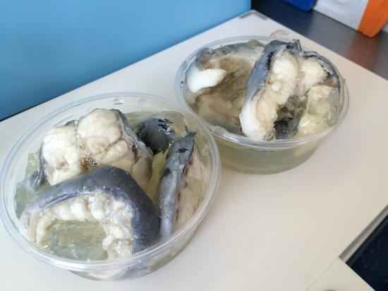Jellied eels Jellied Eels Picture of Manning39s Seafood Stall Margate TripAdvisor