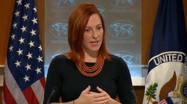 Jen Psaki Us department state spokesperson Jen Psaki EIPA