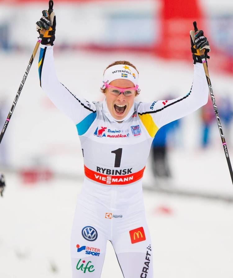Jennie Öberg berg Takes First World Cup Win Diggins Claims Fifth in Rybinsk