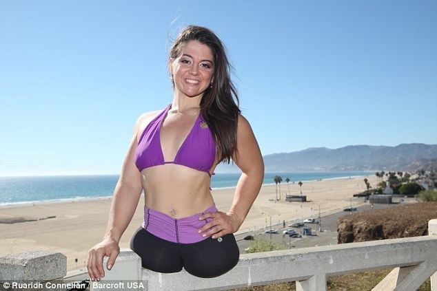 Jennifer Bricker Acrobat who was born with no legs is now training to