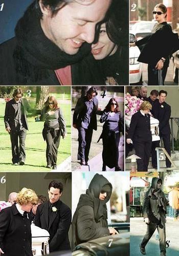 Jennifer Syme and Keanu Reeves sweet moments and Jennifer Syme's funeral