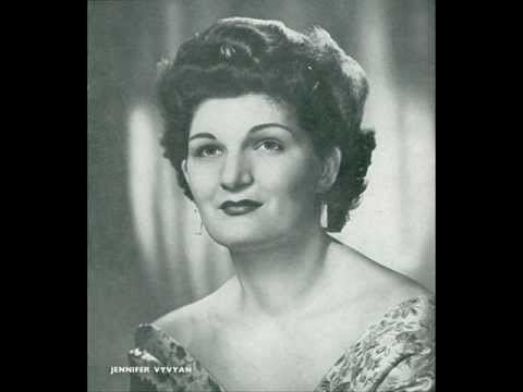 Jennifer Vyvyan Jennifer Vyvyan Soprano Short Biography