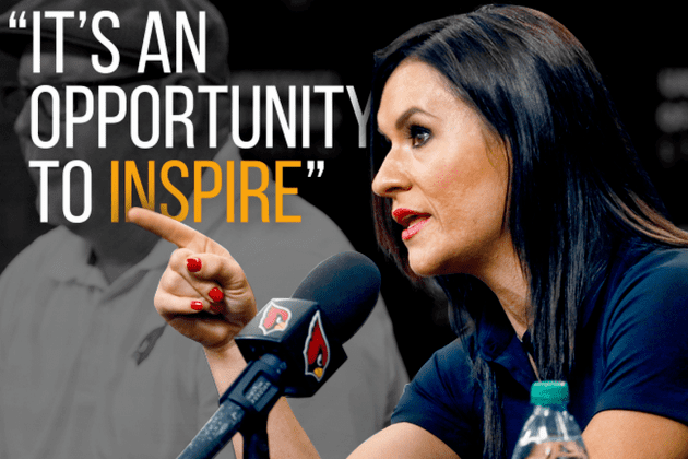 Jennifer Welter Jen Welter on Becoming NFL39s 1st Female Coach 39It39s an