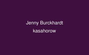 Jenny Burckhardt Jenny Burckhardt Lingala kasahorow