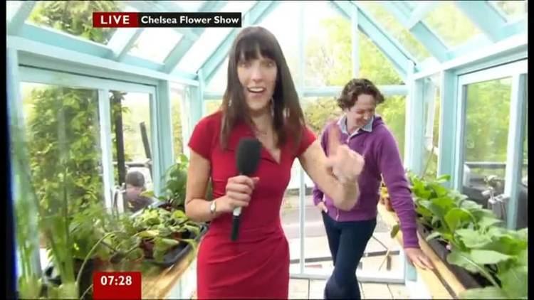 Jenny Hill (journalist) JENNY HILL BBC ONE Breakfast 99thChelsea Flower Show 21st May