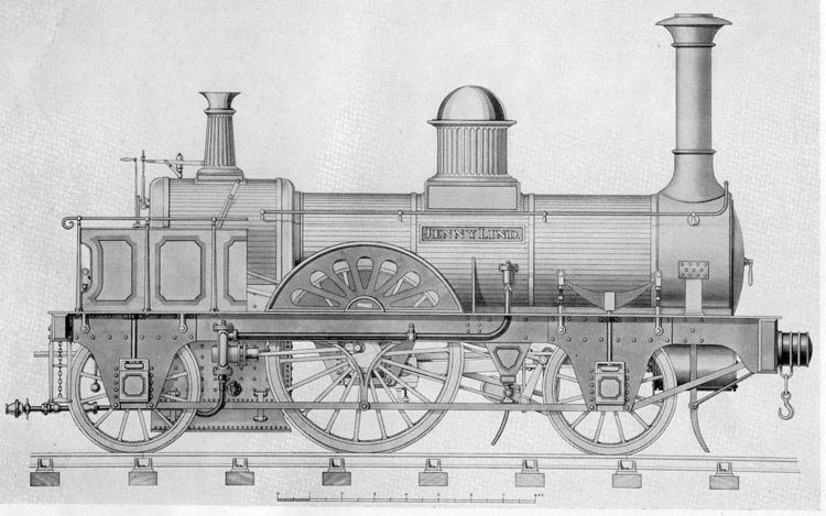 Jenny Lind locomotive