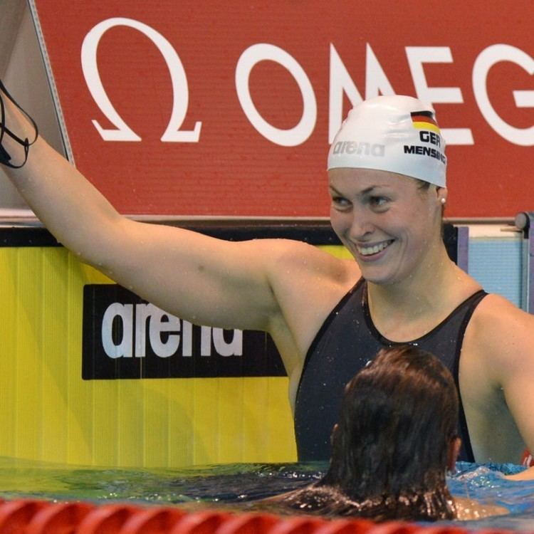 Jenny Mensing Deutsche Erfolge bei der SchwimmEM Gold fr Mensing