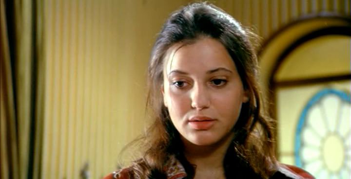 Jenny Tamburi as Graziella in La seduzione, a 1973 Italian erotic-drama film.