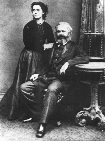 Jenny von Westphalen Karl Marx and his wife Jenny von Westphalen 1869