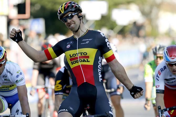Jens Debusschere TirrenoAdriatico 2015 Stage 2 Results Cyclingnewscom