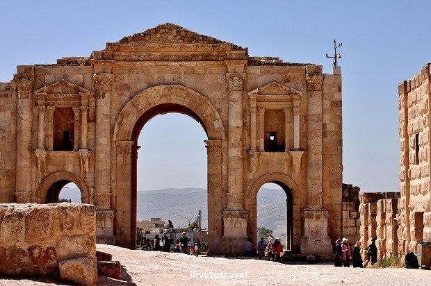 Jerash in the past, History of Jerash