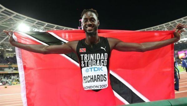 Jereem Richards Trinidads Jereem the Dream takes home Bronze at IAAF News