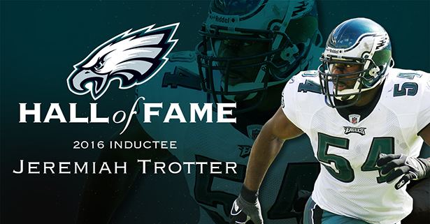 Jeremiah Trotter Eagles Hall Of Fame Calls Trotter Reese
