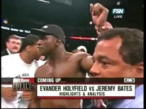 Jeremy Bates (boxer) Evander Holyfield Jeremy Bates YouTube