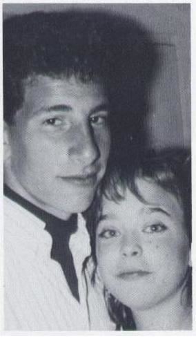 A younger Jeremy Glick with his friend named Gillian.