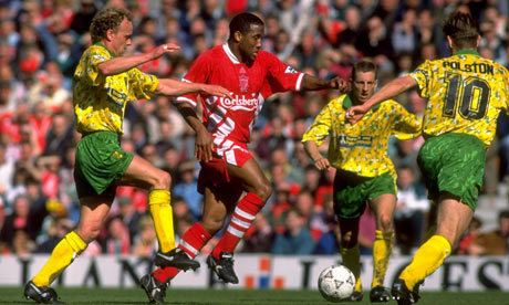 Jeremy Goss Liverpool v Norwich City Scott Murray Football The