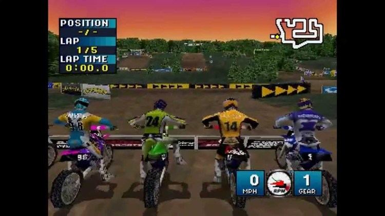 Jeremy McGrath Supercross 2000 Jeremy McGrath SuperCross 2000 PS1 60fps YouTube