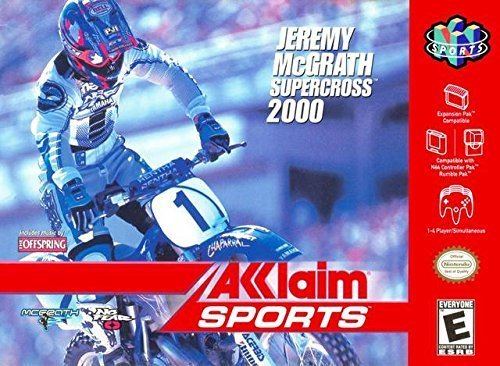 Jeremy McGrath Supercross 2000 Amazoncom Jeremy McGrath Supercross 2000 Video Games