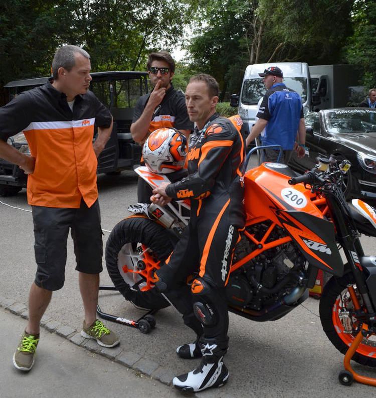 Jeremy McWilliams Jeremy McWilliams Lets the KTM Beast Stretch Its Legs at