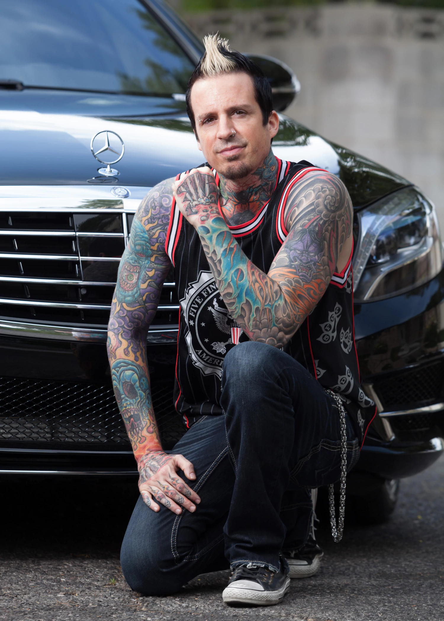 Jeremy Spencer (drummer) Celebrity Drive Five Finger Death Punch Drummer Jeremy