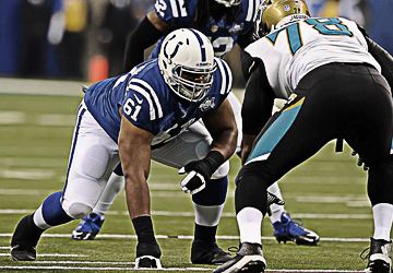 Jeris Pendleton Indianapolis Colts Football BackUp of the Game is