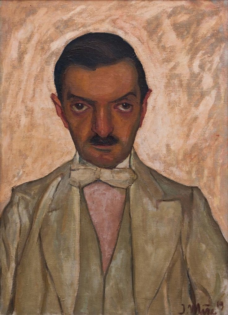 Jerolim Miše Jerolim Mie Ivo Tartaglia 1919 oil on canvas 62 x 44 cm