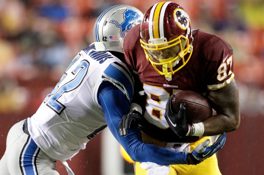 Je'Ron Hamm Redskins tight end Je39Ron Hamm handles starting role The