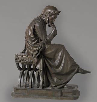 Jeronimo Suñol Dante sentado de Jernimo Suol La gua de Historia del Arte