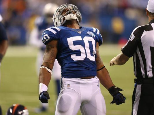 Jerrell Freeman Freeman Out for MNF LuckAtLuke l Indianapolis Colts Blog