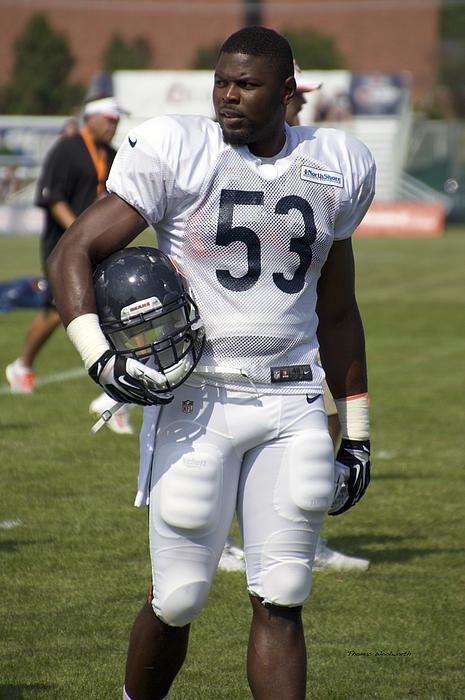 Jerry Franklin Chicago Bears Lb Jerry Franklin Training Camp 2014 01 by